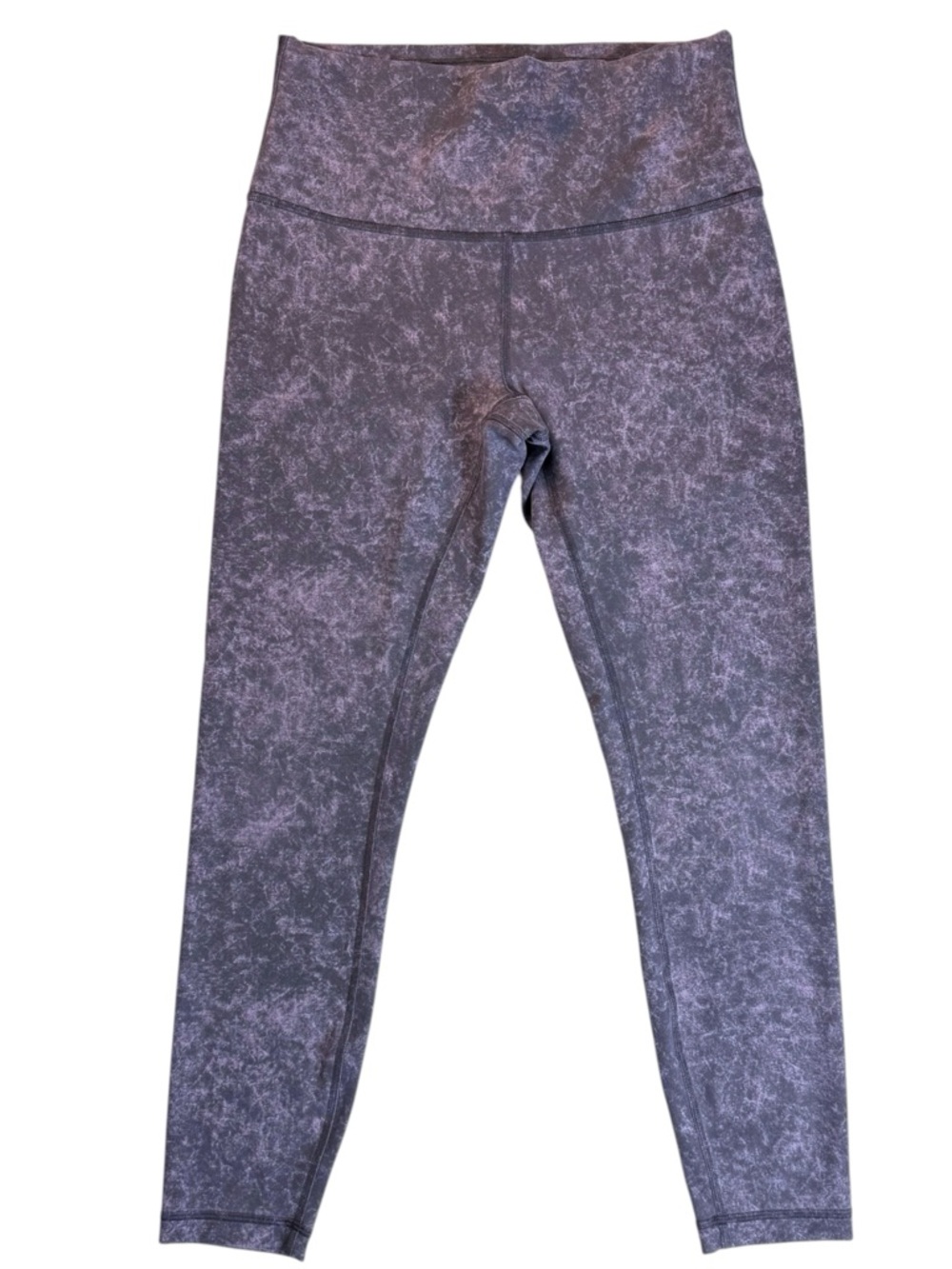 Lululemon Align 25” Diamond Dye Asphalt Grey Lavender Leggings Size 8